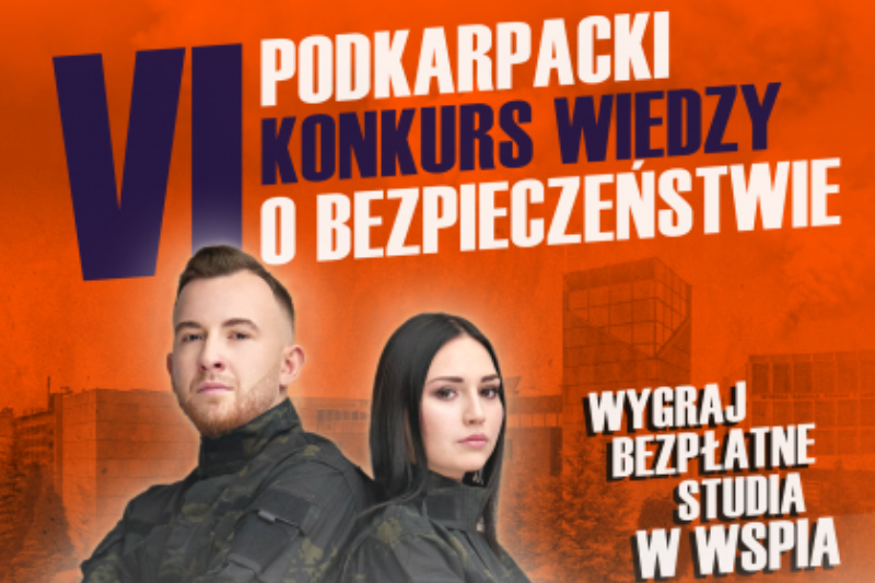 VI edycja Podkarpackiego Konkursu Wiedzy o Bezpieczeństwie