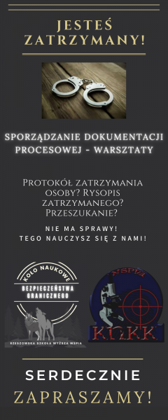 Infografika warsztatów &quot;Jesteś zatrzymany&quot;